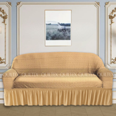 Butterfly Sofa Cover Golden Skin